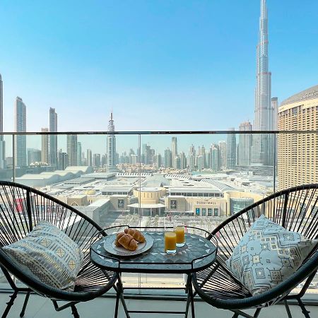 Stylish 2 Bedroom Dior-Inspired Apartment Connected To Dubai Mall Eksteriør billede