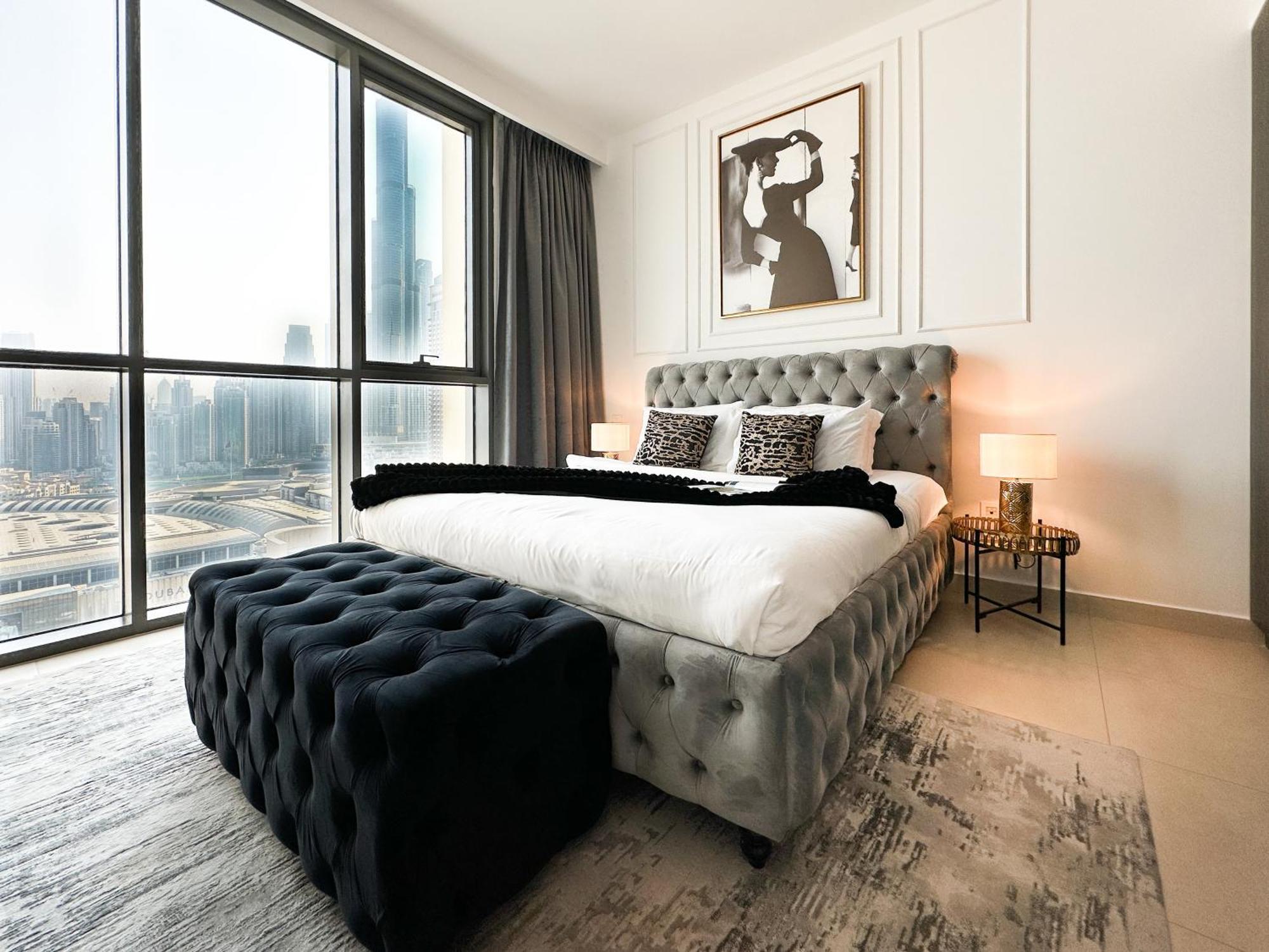 Stylish 2 Bedroom Dior-Inspired Apartment Connected To Dubai Mall Eksteriør billede