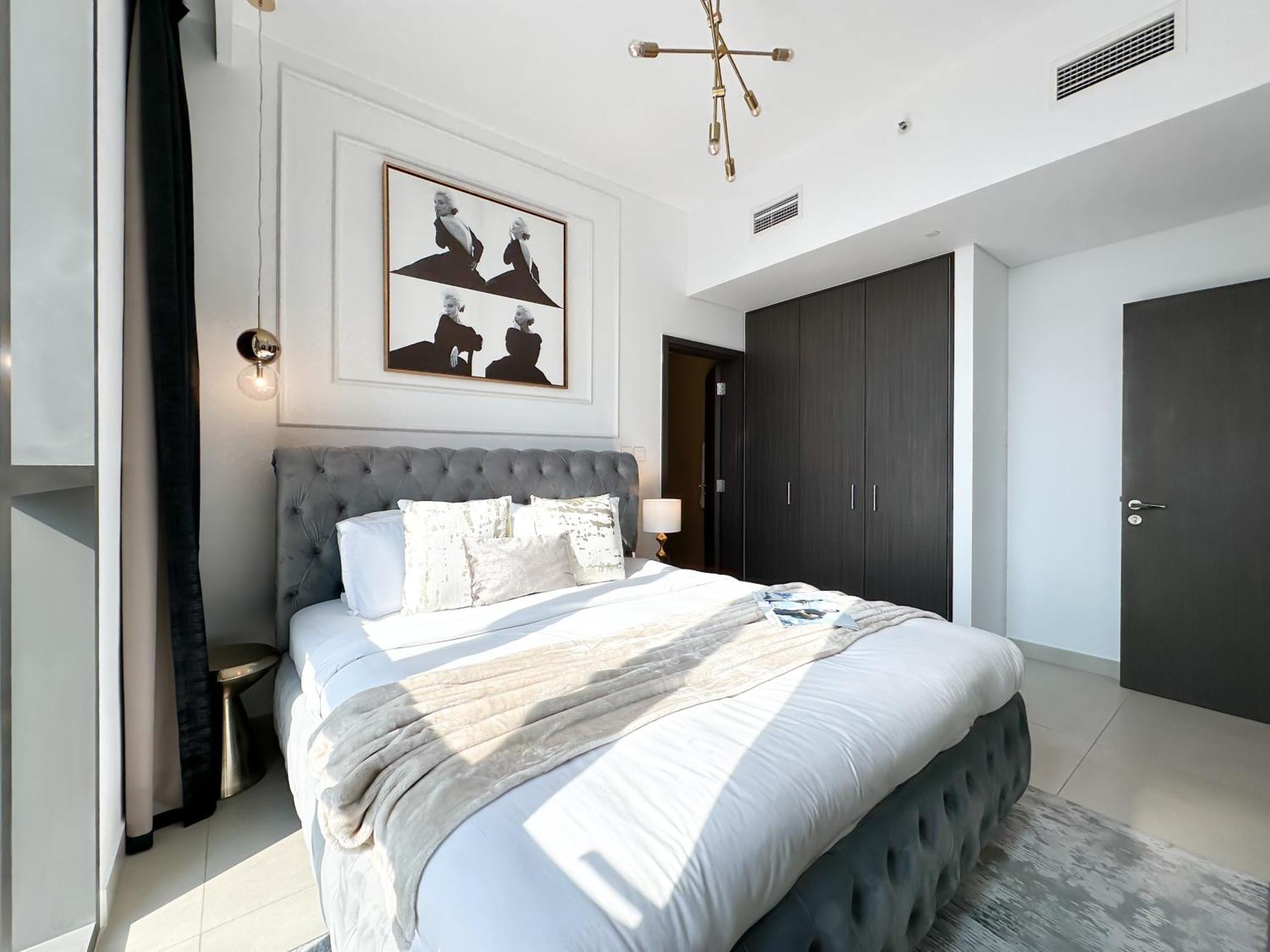Stylish 2 Bedroom Dior-Inspired Apartment Connected To Dubai Mall Eksteriør billede