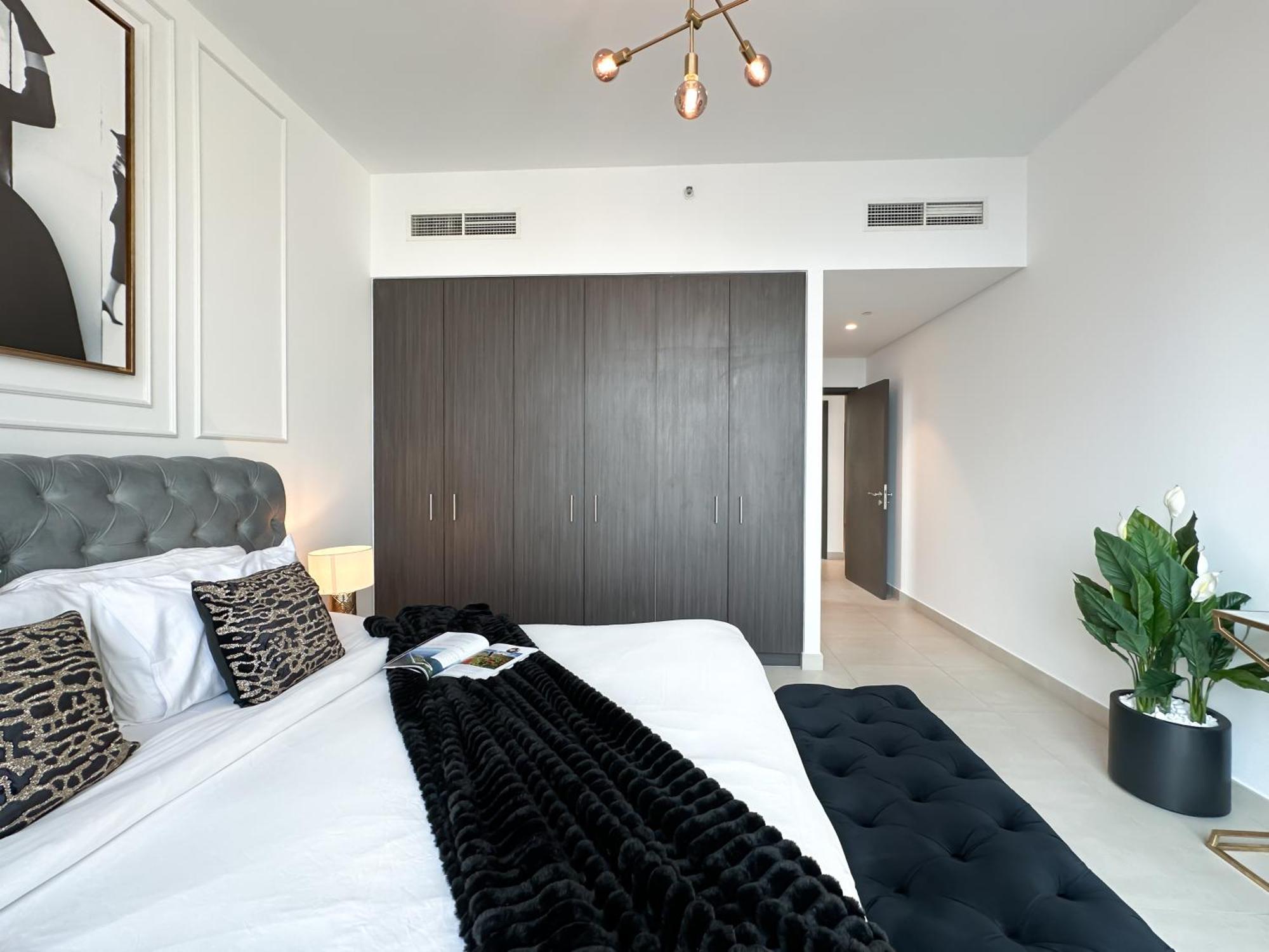 Stylish 2 Bedroom Dior-Inspired Apartment Connected To Dubai Mall Eksteriør billede